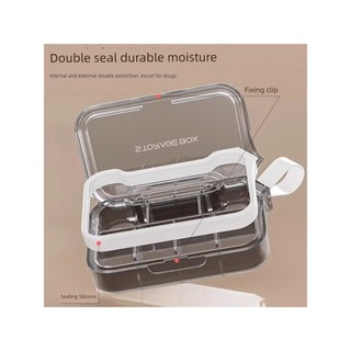 ✅ di động ✅ Đóng gói phụ Lưu trữ thuốc Khẩn cấp trumpet Hộp thuốc Trong Kho niêm phong ❄Hộp thuốc nhỏ kiểu Đức, di động và nhỏ gọn, dung tích lớn để tổ chức thuốc hàng tuần.❂