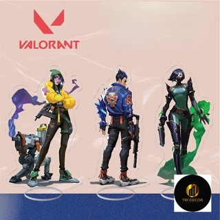 Mô Hình Nhân Vật game valorant Đứng Được Để Bàn Trang Trí