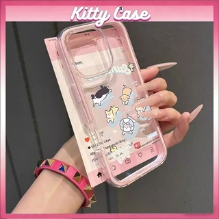 Ốp lưng 2 trong 1 viền rời cho iPhone 17/16/15/14/13/12/11 Pro Max Plus chất liệu TPU mềm mại, nhiều màu sắc hoạt hình
