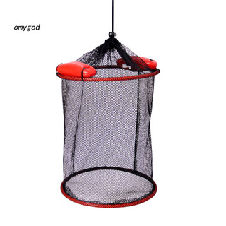 OMG Giỏ Cá Di Động Bắt Sống Giá Đỡ Cá Di Động Có Thể Gập Lại Giỏ Cá Nổi 1 / 2 / 3 Lớp Có Thể Gập Lại Lưới Nylon Chịu Lực Cá Sống Để Câu Cá Cho Đông Nam