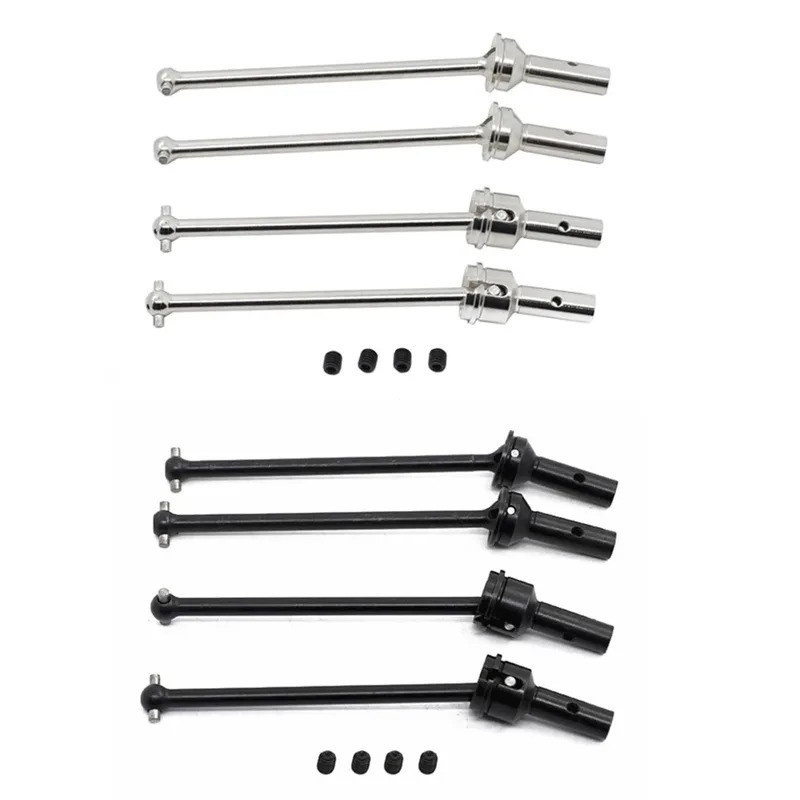4 Trục truyền động trước và sau bằng kim loại CVD cho Arrma 1 / 8 Typhon 6S 1 / 7 Vi phạm 6S Không giới hạn 6S BLX RC Xe nâng cấp các bộ phận