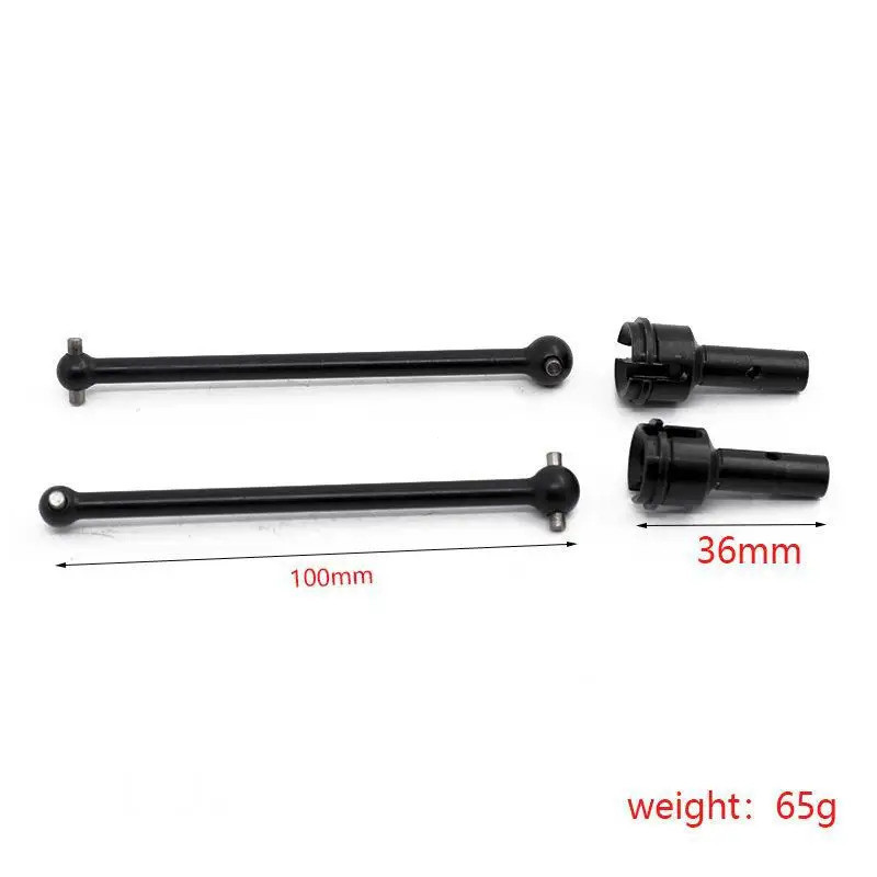 4 Trục truyền động trước và sau bằng kim loại CVD cho Arrma 1 / 8 Typhon 6S 1 / 7 Vi phạm 6S Không giới hạn 6S BLX RC Xe nâng cấp các bộ phận