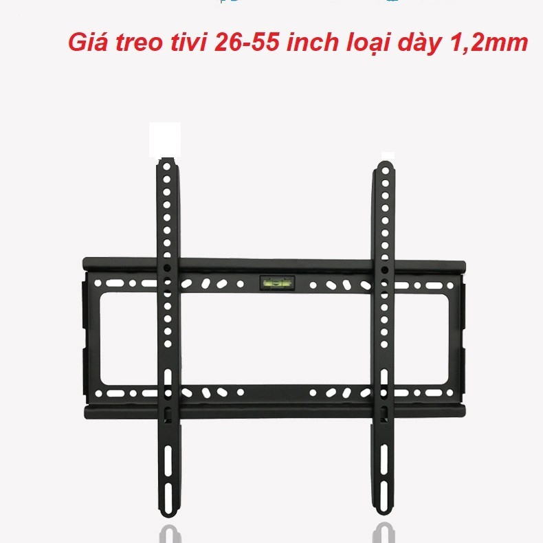 Khung treo cố định từ 14-42 inch, 26-70 inch Khung Treo Tường Siêu Chắc Tương Thích Nhiều Dòng Tivi