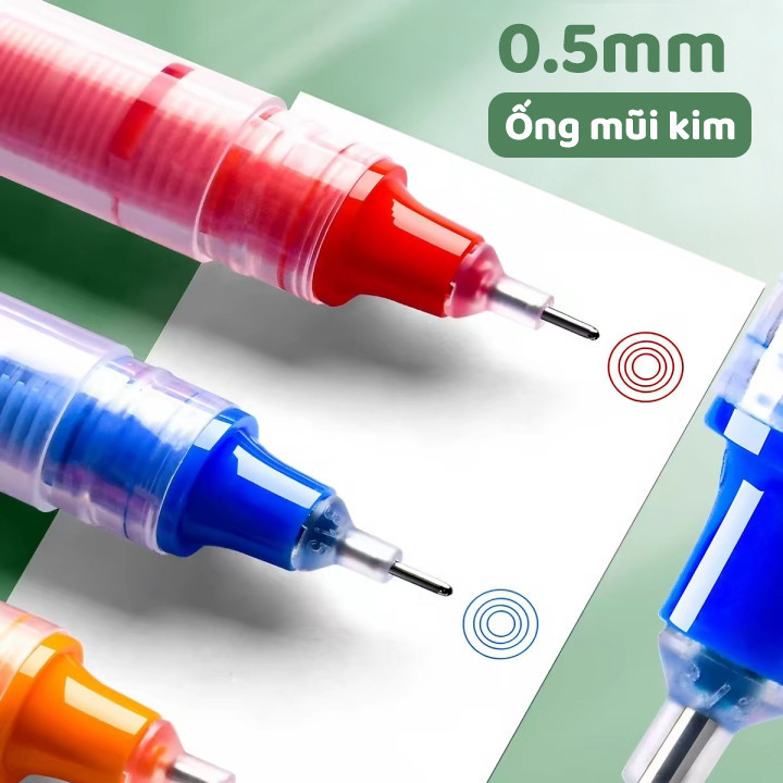 Bút Gel 12 Màu Mực Nước, Bút Bi Nước Mực Gel Viết Vẽ Trang Trí DIY Nhiều Màu Cho Học Sinh