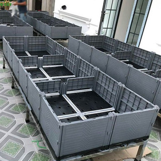 Chậu ghép thông minh HDPE/PP 300x100x39cm: Thẩm mỹ, kết cấu chắc, dễ lắp đặt, phù hợp mọi cây trồng.