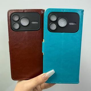 Áp dụng cho vỏ Honor Power2 SER-AN00 Túi khóa có thể gập lại bằng da dành cho doanh nhân có ví dây và vỏ điện thoại