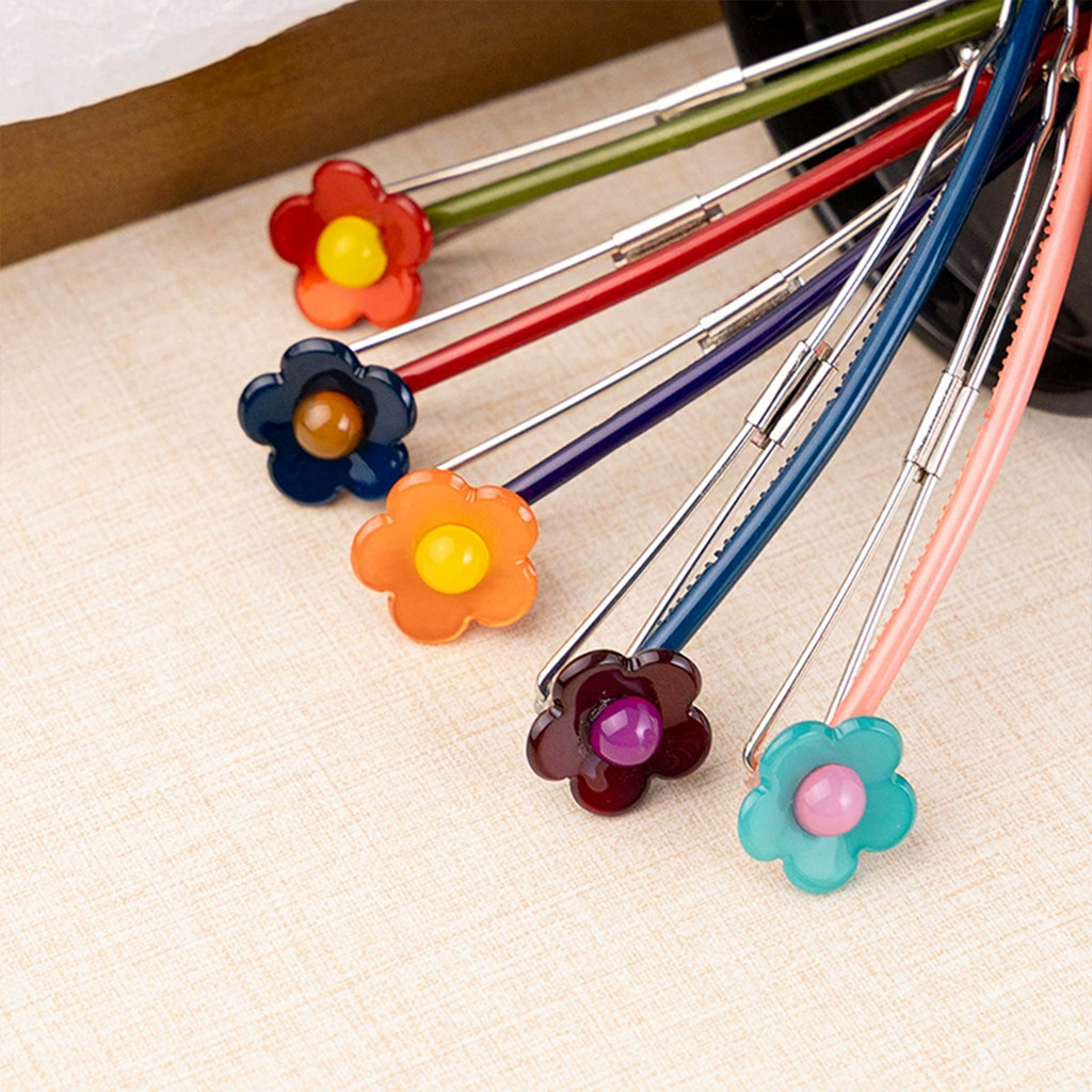 Kẹp tóc barrette hình hoạt họa, chống trơn trượt và đa năng cho tóc dày xoăn, tạo kiểu dễ dàng