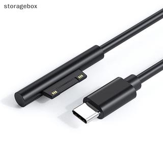[Hộp lưu trữ] Bộ nguồn USB Type-C sạc nhanh mới cho Microsoft Surface Pro 7 3 4 5 6 15V 3A PD Bộ sạc máy tính bảng Dây cáp đẹp