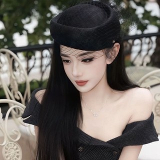 Mũ nón lưới đen cao cấp, thiết kế thanh lịch