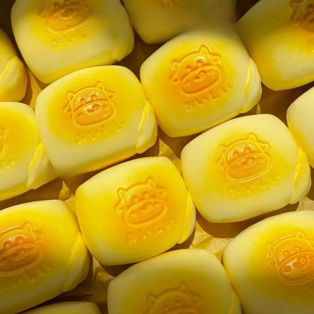 Pinch Bóp Squishy Bánh mì sữa mô phỏng ​​Đồ chơi tăng chậm không độc hại Giảm căng thẳng Đồ chơi Fidget giác quan mềm mại