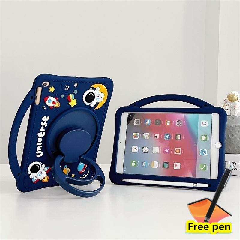 Ốp Lưng Cho Honor Pad X8b 11 Inch 2026 NDL2-W09 LTE 11 2025 11 "2024 X8A Xoay 360 Độ Đứng Keo Mềm Dây Đeo Di Động Phi Hành Gia Máy Tính Bảng Bao