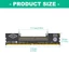 Btsg DDR5 Adapter Card Laptop Sang Máy Tính Để Bàn Bộ Nhớ Adapter Thẻ Thiết Bị Kiểm Tra Để Đánh Giá Tốc Độ Phụ Kiện Máy Tính PC