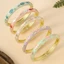 THEGIRL8B Vòng Tay Hoa Nhiều Màu, Men Cổ Điển Cloisonne, Boho Dân Tộc Truyền Thống, Trang Sức Quà Tặng Nữ