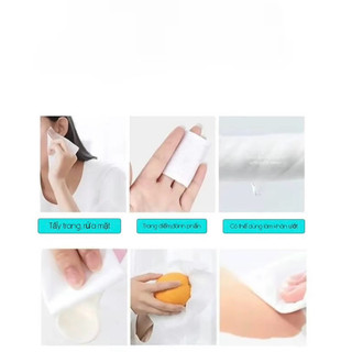 Khăn Khô Đa Năng Bịch 600g Dạng Rút,Khăn Tẩy Trang,Rửa Mặt Chất Mềm Mịn Dày Dặn