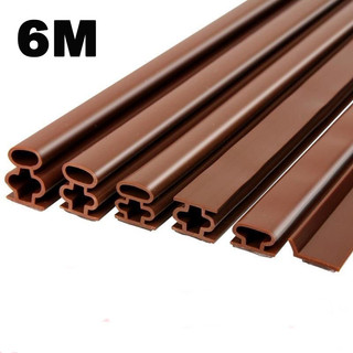 6M Cao Su Silicon Niêm Phong Dải Tự Dính Cửa Sổ Cách Âm Thời Tiết Tước Khoảng Cách Chặn I Loại Băng Cách Nhiệt