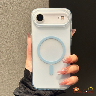 Ốp từ tính siêu mỏng Ice Mist cho iPhone 14 13 12 11 Pro Max 14 Plus Vỏ nhẹ Màu kẹo dễ thương Doanh nghiệp đơn giản Mờ chống mồ hôi Vỏ cứng PC chống sốc