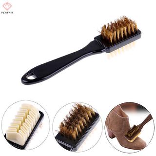[PCW-T] Bàn chải làm sạch bền 2 mặt Tẩy cao su Phù hợp cho giày da lộn Boot Cleaner