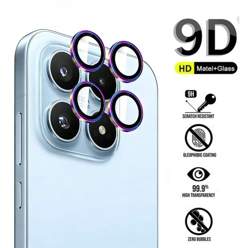 Dành Cho Xiaomi 17Pro 17 17ProMax Hợp Kim Nhôm Ống Kính Máy Ảnh Kính Cường Lực Cho Xiaomi 17 Pro Max Full Cover Kim Loại Camera Bảo Vệ Ống Kính Vòng Nắp