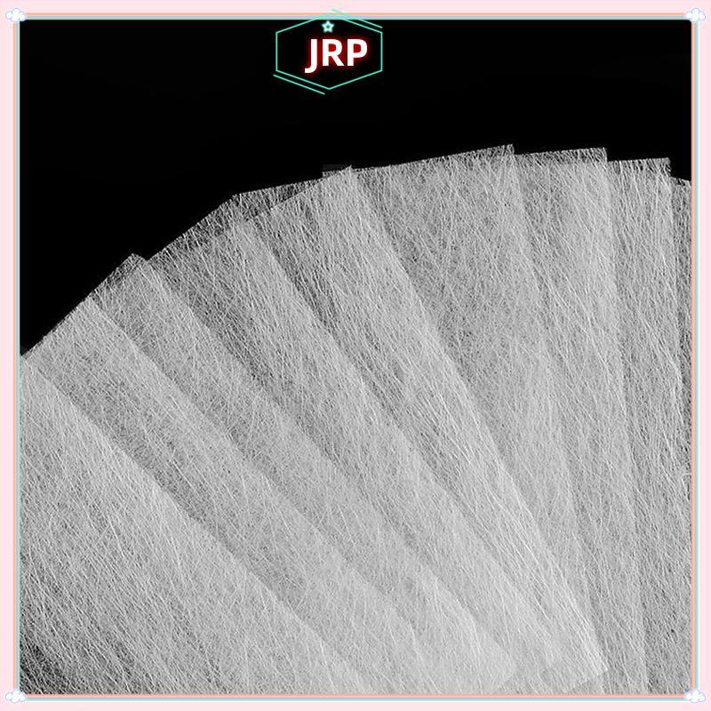 JRP 10 / 20 Chiếc Sợi Thủy Tinh Lụa Cho Móng Tay Nối Dài Mẫu Không Dệt Lụa UV Gel Fiber JRP