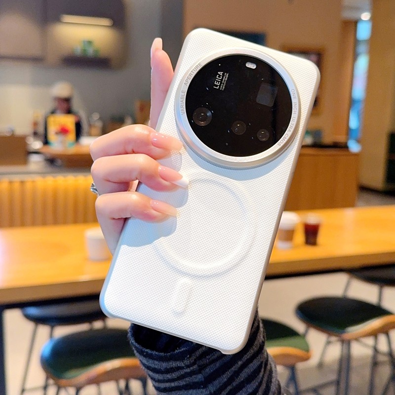 Dành Cho xiaomi 15Ultra Ốp Lưng Điện Thoại Sang Trọng 14Ultra Ba Gói Bạc 13Ultra Họa Tiết Kim Cương 12SUltra Đuôi Từ Tính