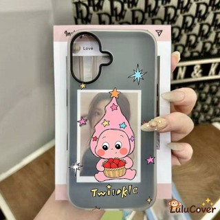 Ốp Lưng Star Baby Strawberry Basket 2 Trong 1 Cho OPPO A98 A6 Pro GT Max A6X A6S A6T Pro A6K A1 Pro 4G 5G Hộp Đựng Thẻ Hoạt Hình Dễ Thương Twinkle Twinkle Cover