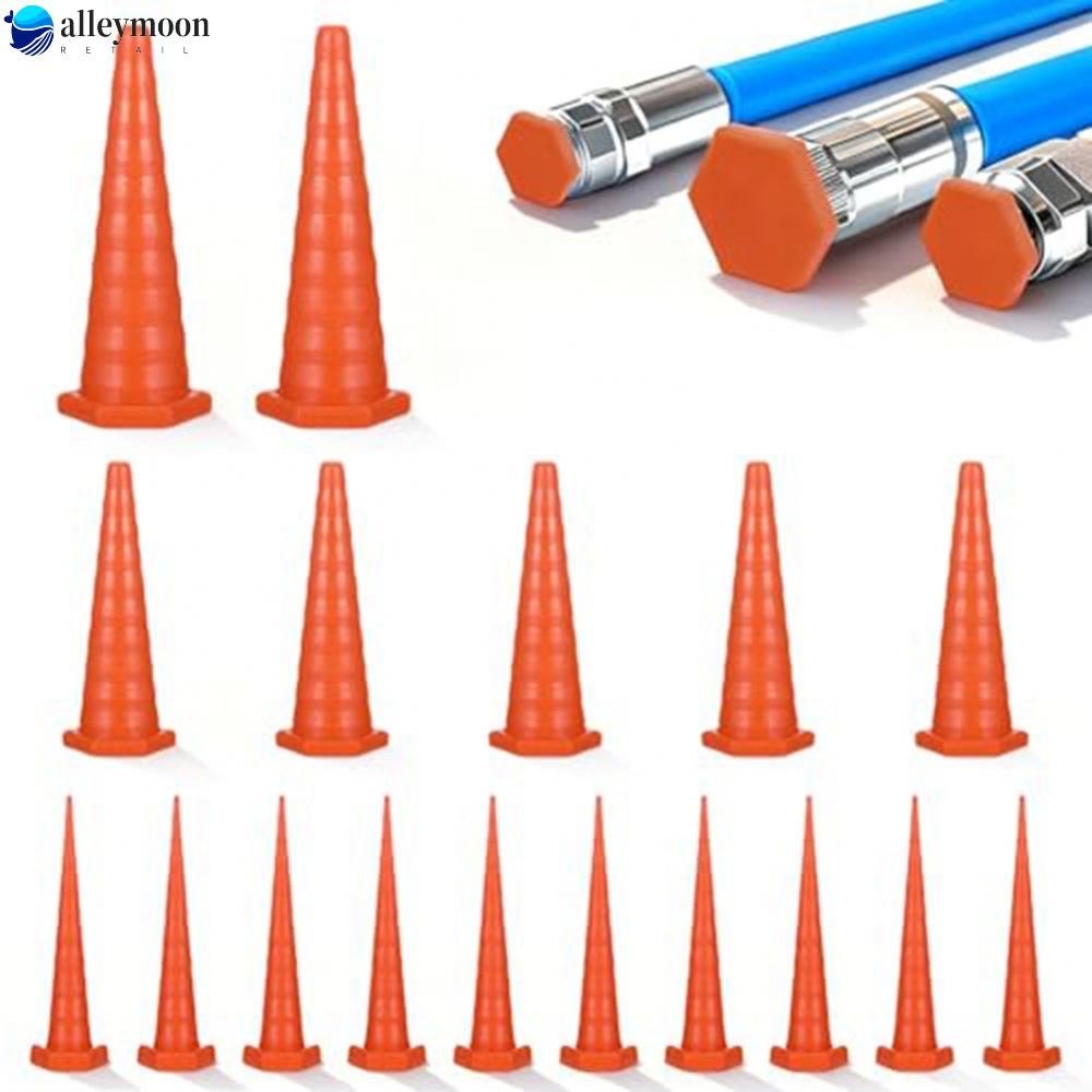 Bộ dịch vụ dầu thủy lực cao su màu cam 17 chiếc Nút chặn nhỏ giọt cho hệ thống thủy lực