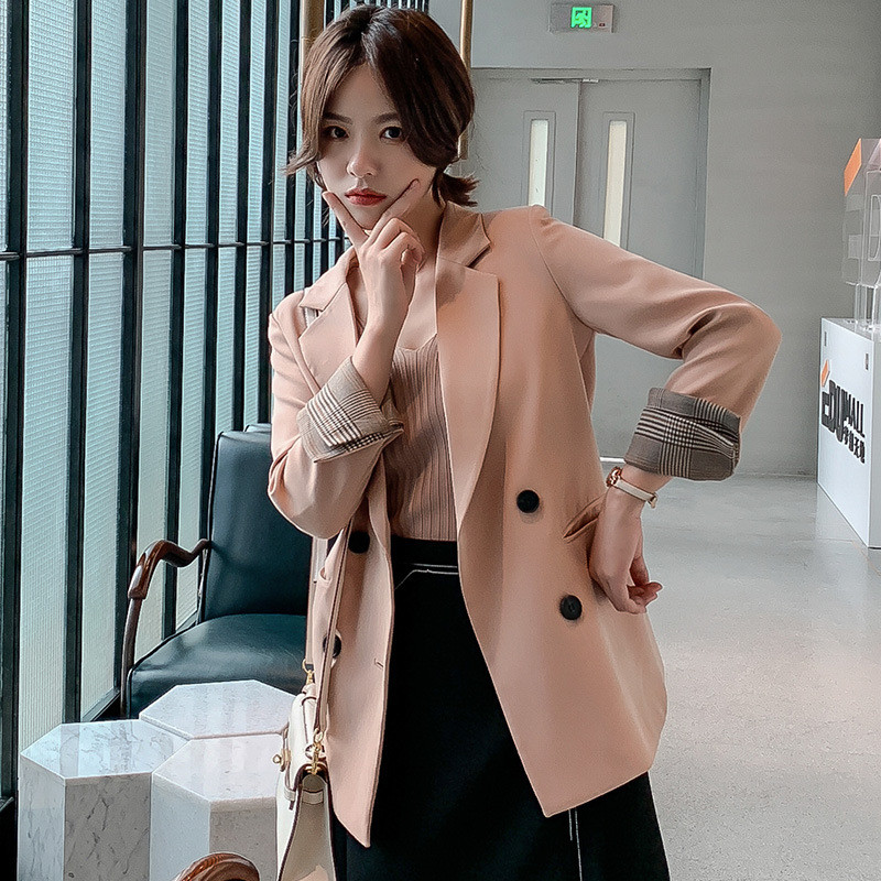 Áo Blazers Dài Tay Cho Công Sở Phái Nữ - 6 Màu Sắc, Phong Cách Hàn Quốc