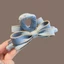 Yoo Độc Đáo Quần Jean Vải Phụ Kiện Tóc Hiện Đại Nơ Kẹp Tóc Phong Cách Kẹp Tóc Barrette Dành Cho Thanh Thiếu Niên Và Nữ