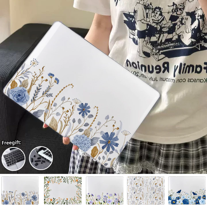 Ốp In Hoa Màu Nước Cho 2026 Macbook Neo A3404 Air13 M5 A3449 Air13 M4 A3240 Pro M5 A3434 Air15 M5 A3448 Pro13 M1 M2 A2338 Pro14 M4 M3 Air M1 A2337 A2179 Air13.3 A146