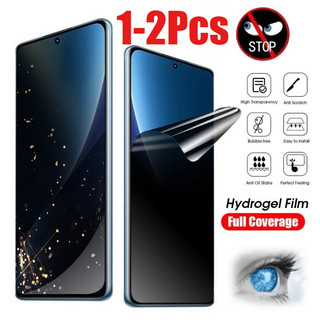 1-2 Chiếc Chống Ánh Sáng Xanh Mềm Hydrogel Cho Realme 10 10s 11 11x 10T Global Pro Plus 4G 5G Chống Rơi Chống Gián Điệp Riêng Tư Và Bảo Vệ Màn Hình HD Phim Mờ