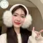 PUSKY Thời Trang Mềm Mại Lông Thú Giả Ấm Tai Mùa Đông Bịt Tai Cho Nữ Màu Trơn Earflap Ngoài Trời Bảo Vệ Lạnh Bịt Tai VN