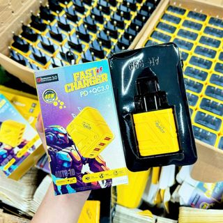 (BẢO HÀNH 6T)  Củ sạc nhanh TZ-87 gồm 3 cổng USB + 1 cổng type C 40W dùng sạc được cho tất cả các dòng máy phukienmk10