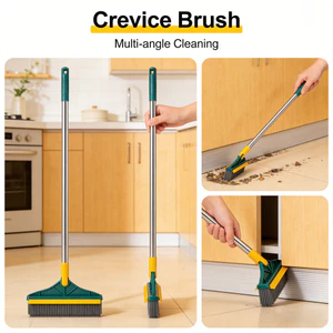 2 / 3in1 Phòng Tắm Crevice Bàn Chải Làm Sạch Tay Cầm Dài Lông Cứng Ngói Khoảng Cách Máy Chà Cho Sàn Tắm