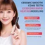 FAVORITEGOODS Lược duỗi tóc, Lược chải không dây sạc USB nhẹ, Ion âm di động không làm tổn thương thiết kế làm nóng tóc Bàn chải sạc USB Sử dụng tại nhà