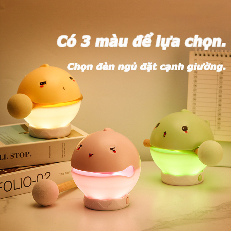 Đèn cầu nguyện cá gỗ,3 Chế Độ Sáng,cho đầu giường ngủ decor trang trí phòng ngủ,quà tặng sinh nhật cho bé trai bé gái