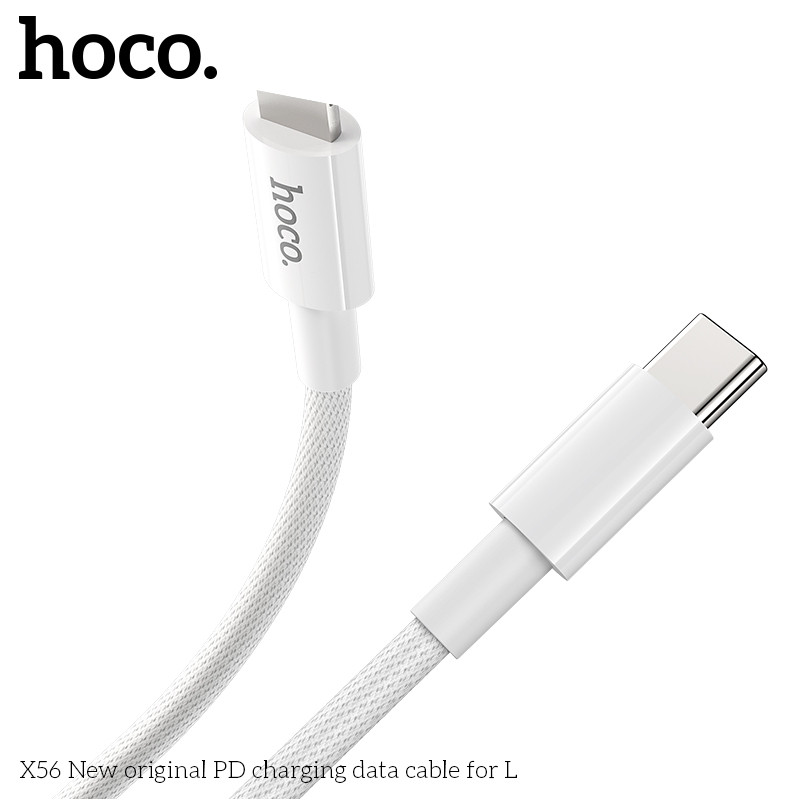Cáp Sạc Nhanh Hoco X56 PD20W Type-C To IP Hỗ Trợ Sạc Nhanh & Truyền Dữ Liệu  an toàn không nóng