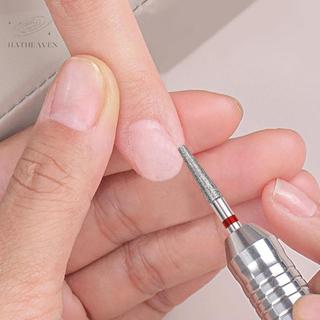 [hatheaven] Mũi khoan móng tay sạch sẽ hình nón sắc nét Mũi cacbua chuyên nghiệp để loại bỏ sơn Gel Dụng cụ làm móng tay bền bỉ cho kỹ thuật làm móng tay & DIY Nice