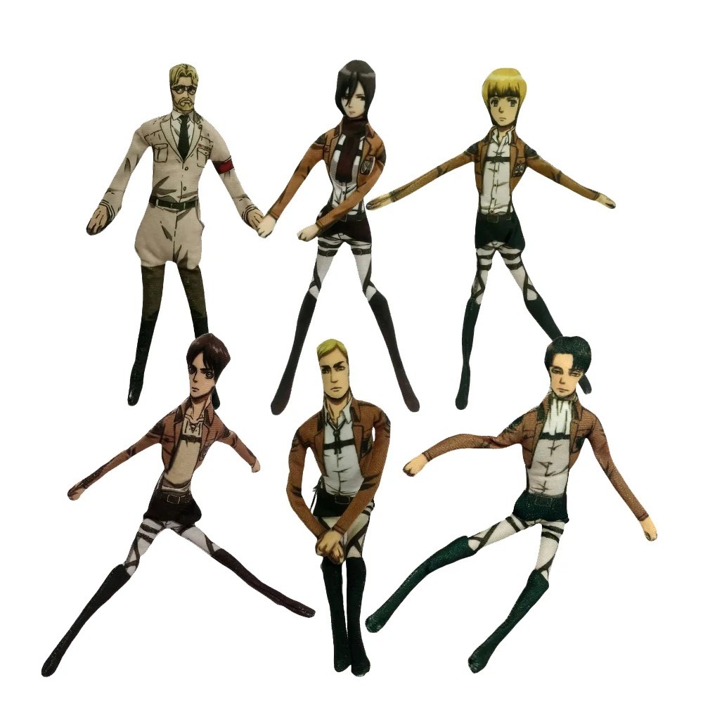 Attack On Titan Di Chuyển Được Khớp Búp Bê Eren Jaeger Levi Ackerman Erwin Smith Zeke Jaeger 28cm Trừu Tượng Phong Cách Nghệ Thuật Tư Thế Búp Bê Bộ Sưu Tập Mô Hình Đồ Trang Trí