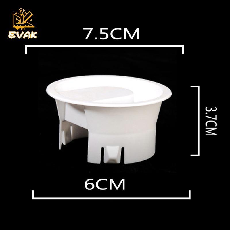 Alittlesetrtu 1 / 2 Chiếc Nắp Nước Thủy Tinh Carafe Nhựa Nắp Chặn Chống Bụi Chống Bắn Chai Phích Cắm Mũ Chống Rò Rỉ Cho Bình Bistro VN