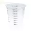 Ge 10 Cái 500ml Dùng Một Lần Nhựa Trong Suốt Sơn Trộn Cốc Trộn Sơn Trộn Hiệu Chỉnh Cốc n