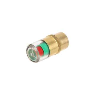 Nắp van cảnh báo áp suất 3 màu kiểm tra mắt Nắp Van Cảnh Báo Áp Suất Lốp, Lõi Đồng, Hiển Thị 3 Màu, Kiểm Tra Bằng Mắt