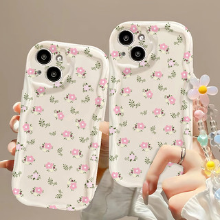 Chữa Hoa Hồng Với Vòng Tay Ốp lưng Xiaomi 15T 14T 14 13 13T 12 Pro Mi 11 Lite Poco F7 C85 C71 M7 Pro 3D Wave Back Cover