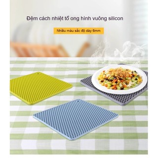 Miếng lót silicone chịu nhiệt cách nhiệt Miếng Lót Bếp/Bàn (Silicone), Chống Trầy Xước, Bảo Vệ Mặt Bếp