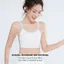 Áo Bralette Thể Thao Saia, Vải Thoáng Khí Nylon, Phù Hợp Tập Luyện và Mặc Hàng Ngày