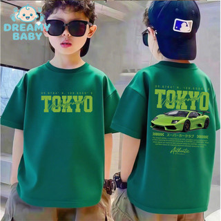 COD✅ (Hồ Chí Minh)DREAMY BABY Áo thun trẻ em Tokyo Underground: Thiết kế xe đua cool, phong cách đường phố hot trendTHY4