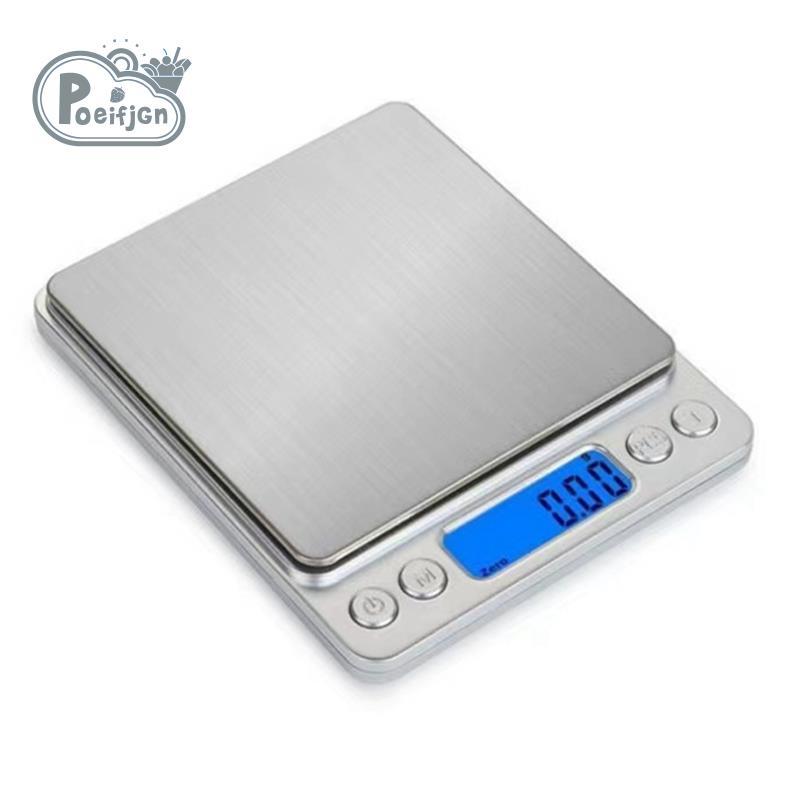 Cân Thực Phẩm 3kg / 0,1g Cân Nhà Bếp Kỹ Thuật Số Trọng Lượng Gram Và Ounce Để Nướng Nấu Cà Phê Màn Hình LCD Móc Treo