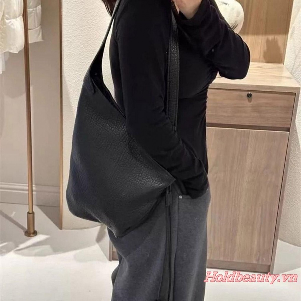 Túi Đeo Vai Nữ Dây Đeo Có Thể Điều Chỉnh Da PU Ví Không Đều Dây Kéo Đóng Túi Đeo Ngang