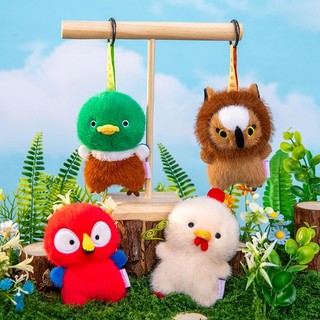 PLUS Chim Pendent Sang Trọng Đồ Chơi Chim Dễ Thương Sang Trọng Búp Bê Ngộ nghĩnh Trang Trí Phòng Ngủ Bạn Gái Quà Tặng Sinh Nhật Trẻ Em Ngày Lễ Quà Tặng Trao Đổi Tốt Nghiệp Quà Tặng