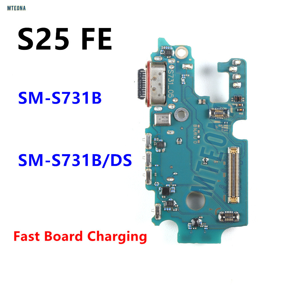 Cổng USB Type-C Cổng Sạc Dock Kết Nối Sạc Cáp Mềm Cho Samsung Galaxy S25 FE SM-S731B / DS S731B S731