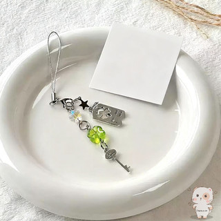 【Chamvn】Dây đeo điện thoại hình cỏ bốn lá đa năng may mắn  chuyền máy ảnh Bền bỉ và chống mất mát